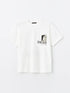 LC Waikiki Crew Neck Short Sleeve Printed Combed Cotton Men's T-shirt